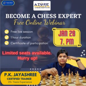 Become a Chess Expert Free Online Webinar Tamil
